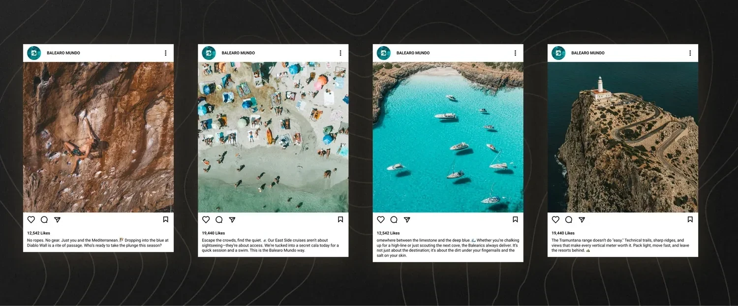 Balearo Mundo social presence