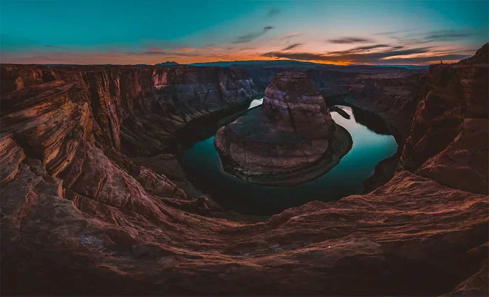 Panoramic landscape